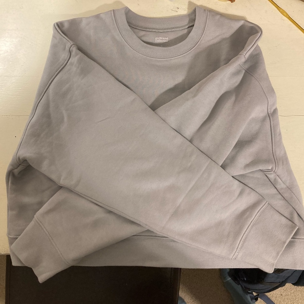 50/50 Girlfriend Collective Cropped Sweatshirt